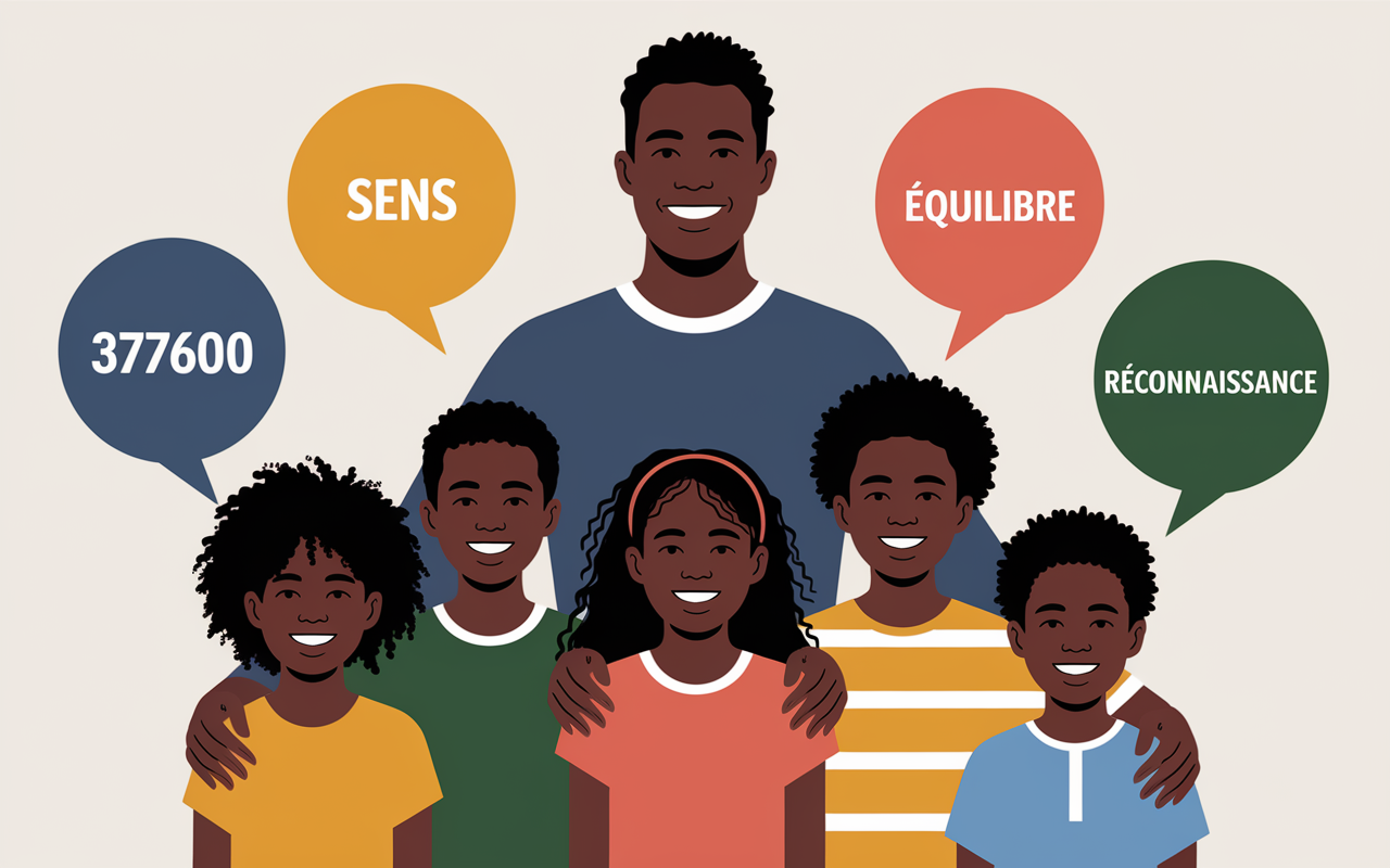 illustration assistante maternelle sens équilibre enfants 377600