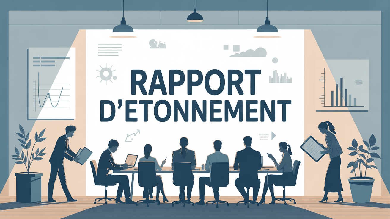 collaborateurs autour table bureau rapport d etonnement rh