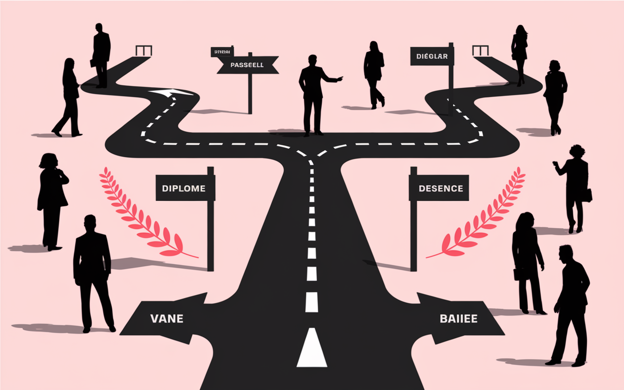 Chemin branches diplome passerelle VAE illustration decision psychomotricien