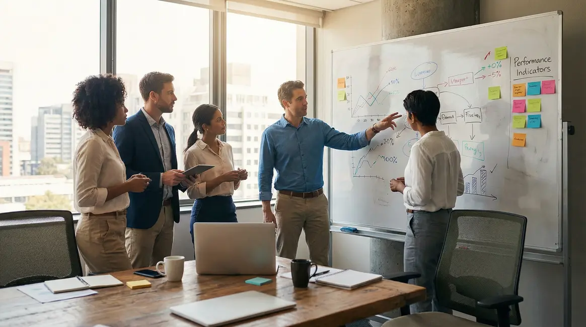 amelioration performance entreprise equipe tableau