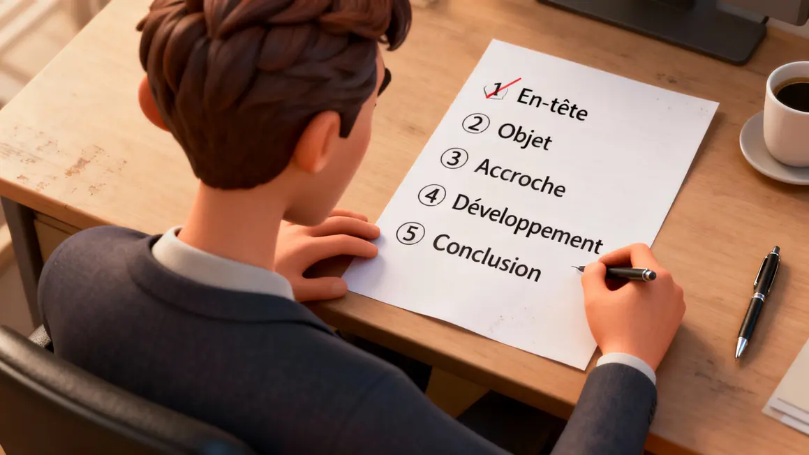 Étapes efficaces pour lettre de motivation agent administratif
