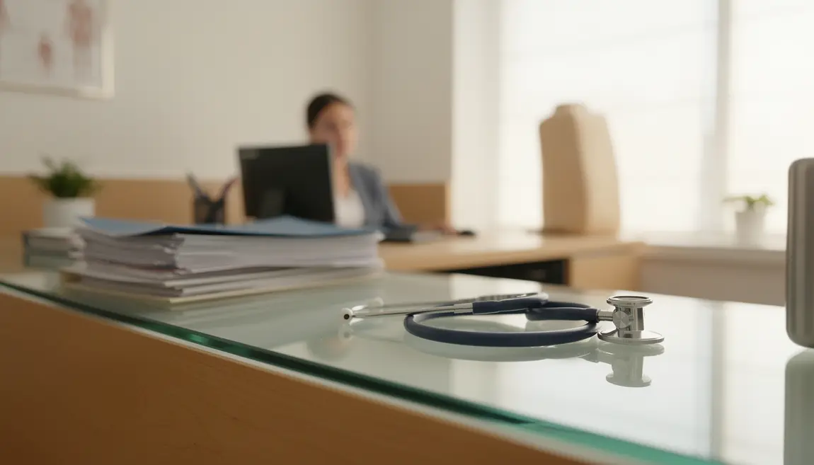 secretaire medicale bureau lumineux dossiers motivation