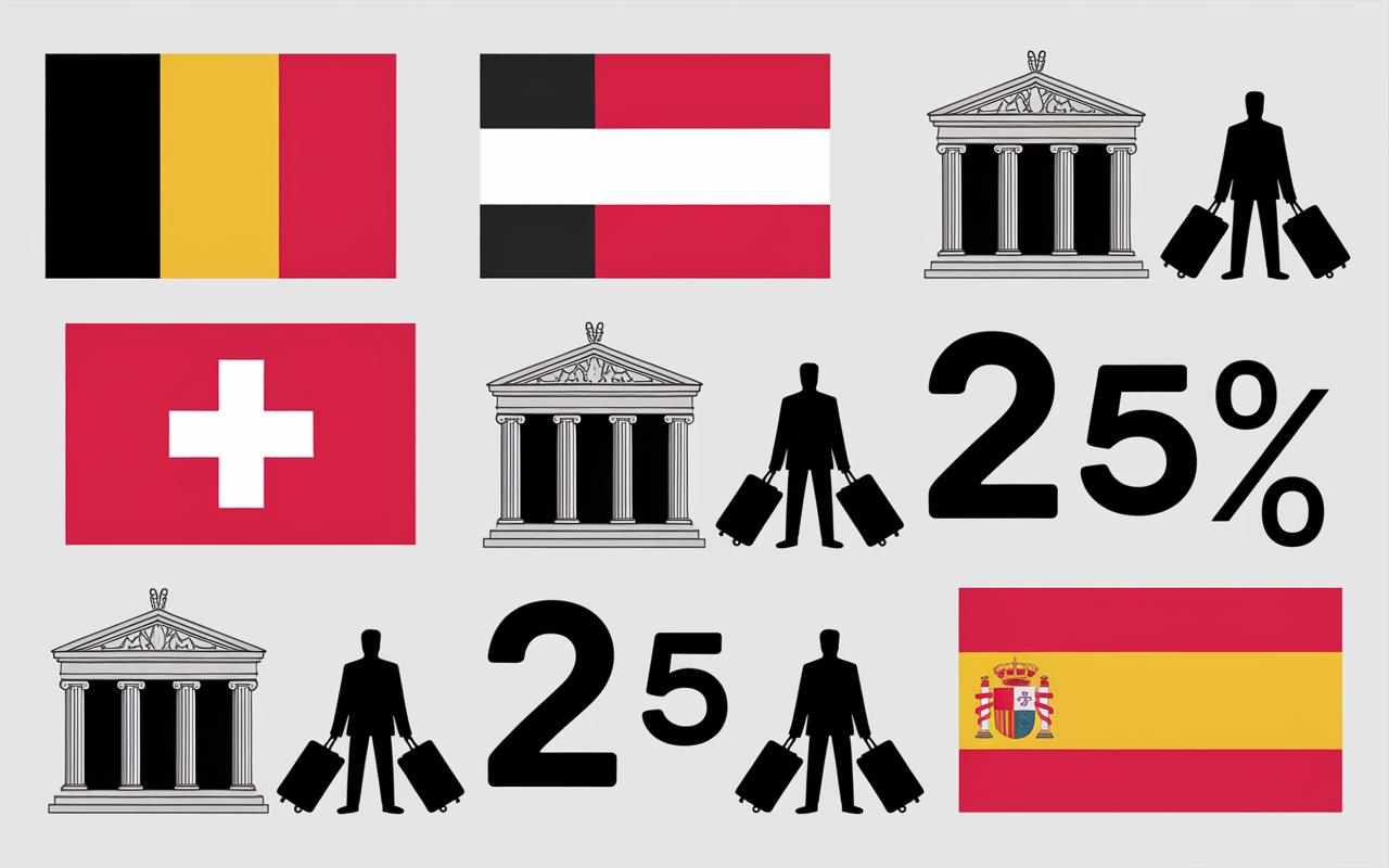 drapeaux banques étrangères prête aux français