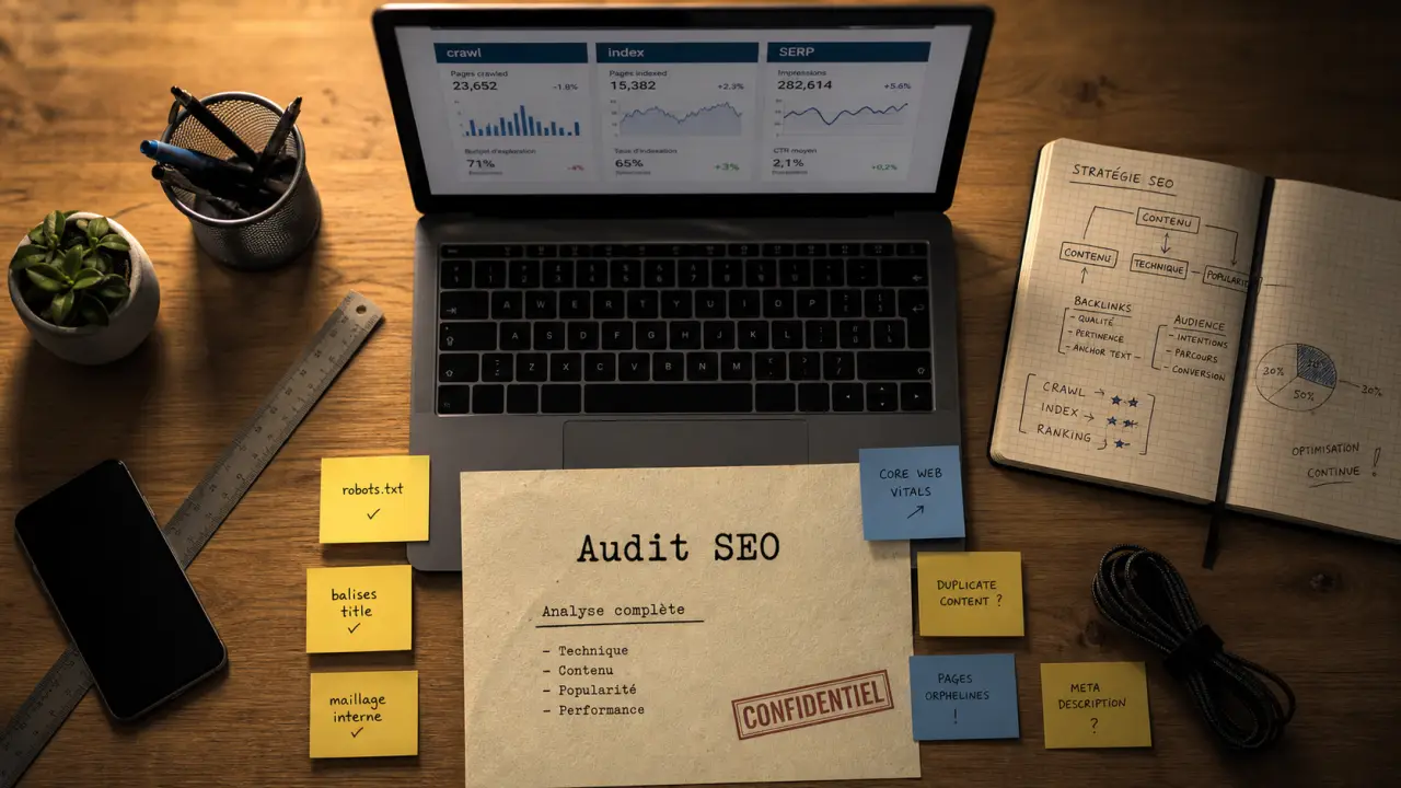 SEO guide : 3 piliers SEO, outils et erreurs à éviter